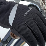 Heated Waterproof Gloves + Comfort Stretch // Black (X-Small)