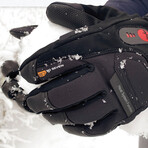 Heated Waterproof Extra Warm Gloves // Black (X-Small)