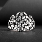 Viking Ornament Ring (9.5)