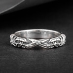 Viking Ornament Ring V2 // Silver (7)