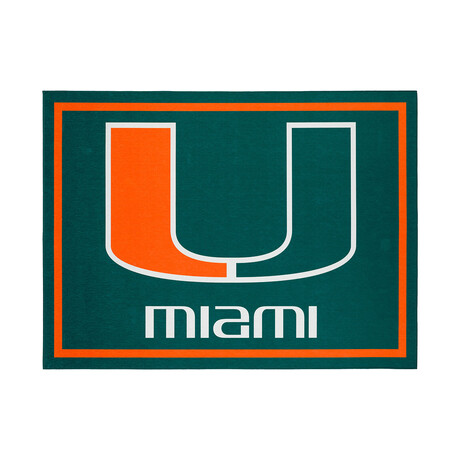University of Miami (20"L x 30"W)