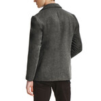 Wool Blazer // Gray (Small)