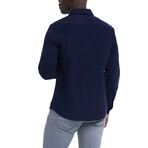 Corduroy Shirt // Blue (Small)