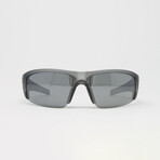Men's Diverge EV0325 Sunglasses // Matte Wolf Gray + Silver Flash