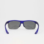 Men's Trainer EV0934 Sunglasses // Matte Blue