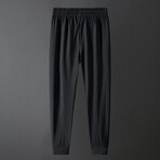 Davis Cuffed Pants // Black (4XL)