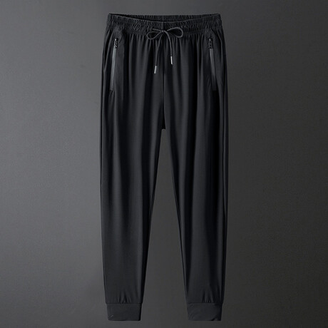 Davis Cuffed Pants // Black (XS)