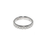 Gucci // Diamantissima 18k White Gold Ring // Ring Size: 4 // Store Display
