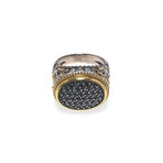 Konstantino // Arsinoe Sterling Silver + 18k Yellow Gold Diamond Ring // Store Display (Ring Size: 7.5)