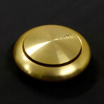 Car Perfume Diffuser Dm1 Pebble // Round (Gold)