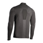 Iron-Ic // Long Sleeve Full Zip Sweater // Anthracite (M)