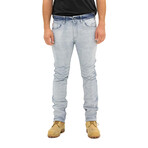 Slim Fit Jeans // Light Bleached (32WX33L)