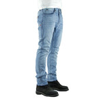 Slim Fit Jeans // Bleached Indigo (32WX33L)
