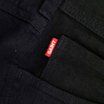 Straight Fit Jeans // Black (34WX33L)