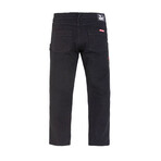 Straight Fit Jeans // Black (38WX33L)