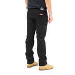 Straight Fit Jeans // Black (40WX33L)