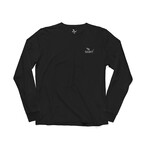 Basic Long Sleeve Shirt // Black (XL)