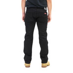 Straight Fit Jeans // Black (38WX33L)