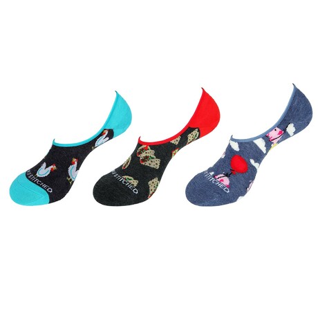 Ethan No Show Socks // Pack of 3