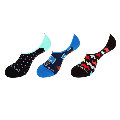 Marcus No Show Socks // Pack of 3