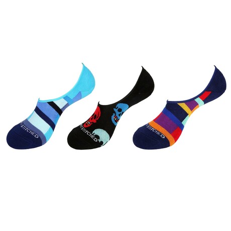 Andrew No Show Socks // Pack of 3