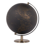 Latitude Vintage World Globe // Black