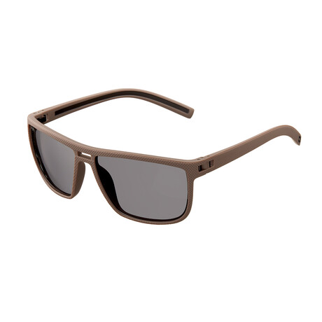 Barrett Sunglasses // Gray Frame + Black Lens