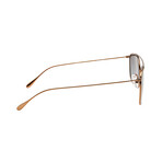 Collins Sunglasses // Bronze Frame + Black Lens