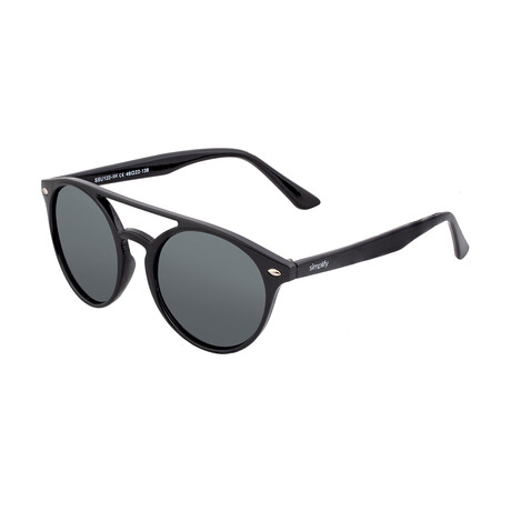 Finley Sunglasses // Black Frame + Black Lens