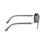 Stanford Sunglasses // Silver Frame + Silver Lens