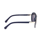 Stanford Sunglasses // Silver Frame + Black Lens