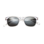 Simplify Bennett Sunglasses // White Frame + Black Lens