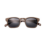 Simplify Bennett Sunglasses // Brown Frame + Black Lens