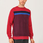 Lewis Sweater // Burgundy (Small)