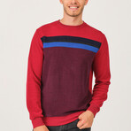 Lewis Sweater // Burgundy (Small)