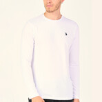 Maddox Sweater // White (Small)