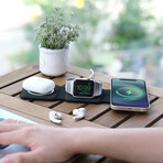 MagFold // 4-in-1 Foldable Wireless Charger (White)