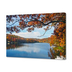 Lake Killarney in Autumn Beauty (8"H x 10"W x 0.75"D)