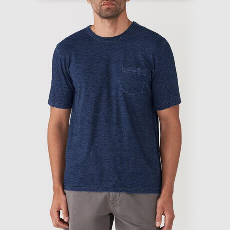 Pocket T-Shirt // Dark Indigo Wash (XS)