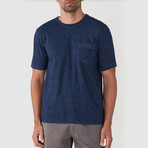 Pocket T-Shirt // Dark Indigo Wash (XL)