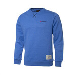 Crewneck Basic Sweatshirt // Blue (L)
