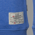Crewneck Basic Sweatshirt // Blue (2XL)