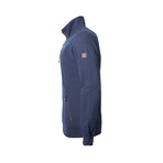 Full Zip Comfy Jacket // Dark Blue (XL)