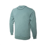 Crewneck Basic Sweatshirt // Green (L)