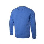 Crewneck Basic Sweatshirt // Blue (XL)