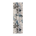 Addison Dayton Transitional Abstract Gray (1'8" x 2'6" Accent Rug)