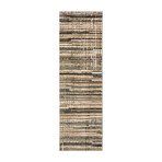 Addison Grayson Modern Distressed Fog Stripe (1'8" x 2'6" Accent Rug)
