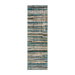 Addison Grayson Modern Distressed River Stripe (1'8" x 2'6" Accent Rug)