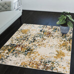 Addison Grayson Plush Earth Abstract (1'8" x 2'6" Accent Rug)