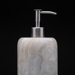 Genuine Banded Onyx Soap Dispenser v.1